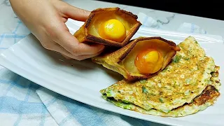 Delicious breakfast recipe that you have never seen!!! I always prepare it for my family!!!!!