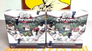 2022 Topps Chrome Logofractor Box Rip - SP Rookie + Huge PC Pull!!!!!