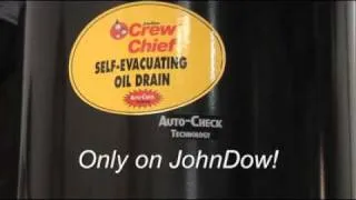 JohnDow Industries Crew Chief Self Evacuating Oil Drain