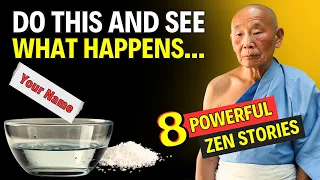 Find out WHAT HAPPENS IF you put YOUR NAME in WATER WITH SALT | 8 Powerful Zen Stories