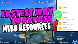 FASTEST WAY TO BYPASS  MLBB RESOURCES 2023 - Tips & Tricks!