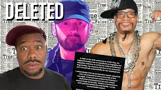 Melle Mel DELETES Garbage Eminem Diss Track | Writes APOLOGY Letter Then REMOVES IT