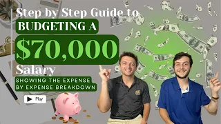 Step by Step Guide to Budgeting a $70,000 Salary - Expense Breakdown