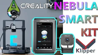 Creality Nebula Smart Kit Review. Root access and upgrade 3D printer Ender3 v3 se. Uncut Klipper.