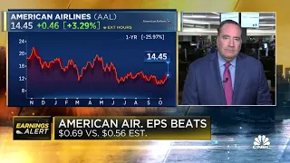 American Airlines reports Q3 earnings, beats analysts' estimates