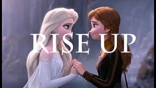 Elsa and Anna || AMV || Rise up ll Frozen lover❄
