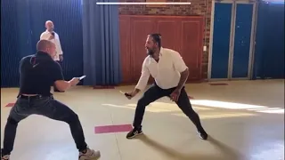 Knife fighting Lajolo system