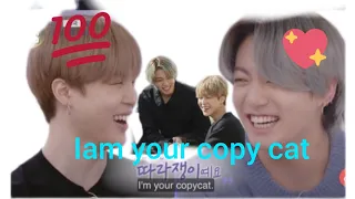 reason why jungkook officially announced that he copying jimin/jk is jimin's copycat 🐰🐣 🌤️🌙