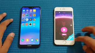 Huawei p20 lite ( nova 3e ) vs iphone 6 - Speed Test!