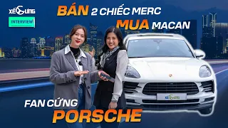 Bán vội Mercedes GLC để mua Porsche Macan vì lái quá chán? BTV Hải Vân nói gì?