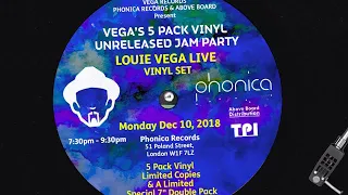 Phonica Records In-Store: Little Louie Vega's White Label Jam Party