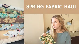 Spring Fabric Haul | Spring sewing plans +  where I buy fabrics online