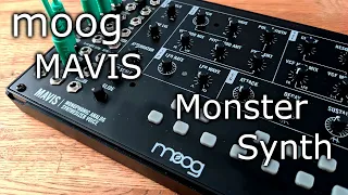 moog Mavis - Building and testing the monster semi modular synth