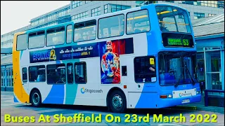 Buses At Sheffield On 23rd March 2022
