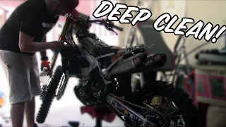 Dirtbike Deep Clean | 2017 Honda CRF450R