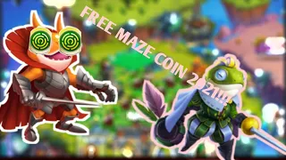 TIPS AND TRICK HOW TO GET MAZE COIN FAST!! 2021 BEGINNER GUIDE TO GET CHARMLESS AND DE FLAMBE