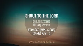 Shout To The Lord | Karaoke (Good Quality)