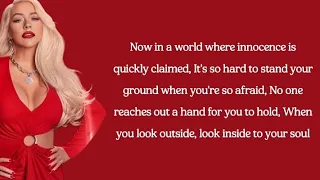 Christina Aguilera - The Voice Within (lyrics)