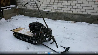 Такого снегохода я ещё не делал!!!Крутой SNOW BIKE!!!