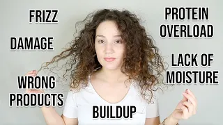 How to Determine What Your Curls Need | Protein & Moisture, Wrong Products, Buildup, Damage
