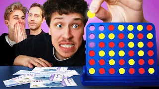 Risking $1,000 to beat celebrities at Connect 4!