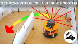 Uczenie maszynowe na Arduino steruje tym robotem