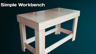 Simple Plywood Workbench Diy !! DIY Woodworking