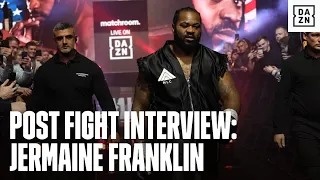 POST FIGHT INTERVIEW: Jermaine Franklin says he was "robbed."