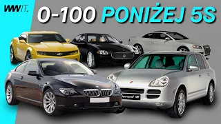 10 najtańszych aut przyspieszających do 100 km/h poniżej 5 SEKUND!