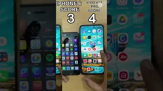 iPhone 6 vs Vivo V15 Pro // iPhone Speedtest//Vivo vs iPhone//Apple vs VIVO// Phone Speedtest//