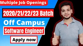 Off Campus Latest Hiring Job Drive | 2020 | 2021 | 2022 | 2023 Batch Hiring | Fresher | Job Update