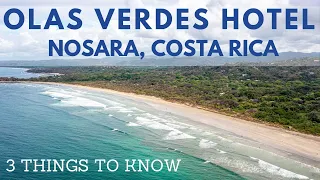 Nosara, Costa Rica - Olas Verdes Hotel  ||  Eco-friendly Hotel Costa Rica