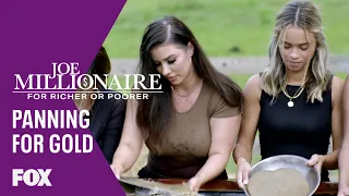 The Ladies Pan For Gold To Win A Date | Season 1 Ep. 2 | JOE MILLIONAIRE: FOR RICHER OR POORER