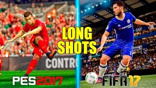 FIFA 17 vs PES 2017: Long Shot Goals