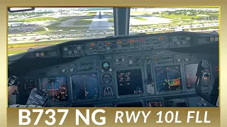 Landing in TURBULENT conditions Ft. Lauderdale | COCKPIT VIEW