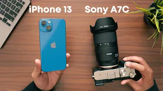 iPhone 13 Vs Sony A7C: Interesting AF!