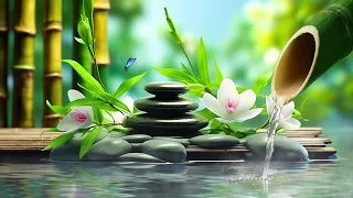 Beautiful Relaxing Piano + Water Sounds: Sleep, Healing, Meditation & Spa Music, Bamboo, Zen Music