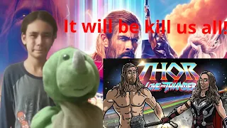 Dragon Dad & Anthony Reaction to Thor Love and Thunder Trailer Spoof - TOON SANDWICH