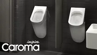 Caroma Cube 0.8L 6 Star Rated Urinal Installation