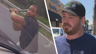 Dad Whose Windshield Got Bashed In Says Sons Were Terrified