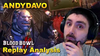 Replay Analysis!! AndyDavo Talks: Playing Against Stronger Teams [Necromantic Vs Nurgle]