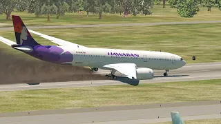 Worst pilot emergency landing ever | X-plane 11