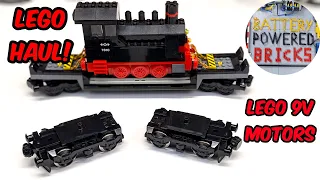 Used Lego Haul! 9v train motors and parts