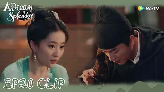 A Dream of Splendor | Clip EP19 | Gu Qianfan got hurt Pan'er made him a warm soup  | WeTV  | ENG SUB