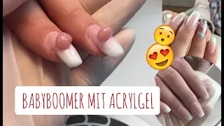 BABYBOOMER MIT ACRYLGEL | Anleitungsvideo für ein Refill mit dem neuen System