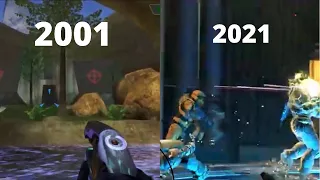 Evolution of Halo Movement (2001 - 2021)