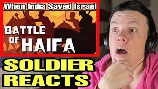 Battle of Haifa (US Soldier Reacts to How India Saved Israel in WW1)