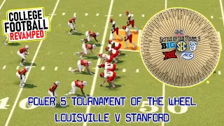 Louisville V Stanford  Wheel of revamped simulation tournament round one (Miami bracket)