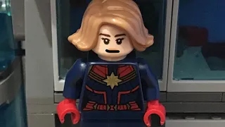 Ultron VS Captain Marvel What If Scene In Lego