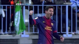 Lionel Messi vs Malaga (Away) 12-13 HD 720p By IramMessiTV
